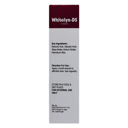 WHITOLYN DS Ointment 50gm - Global Surgicals