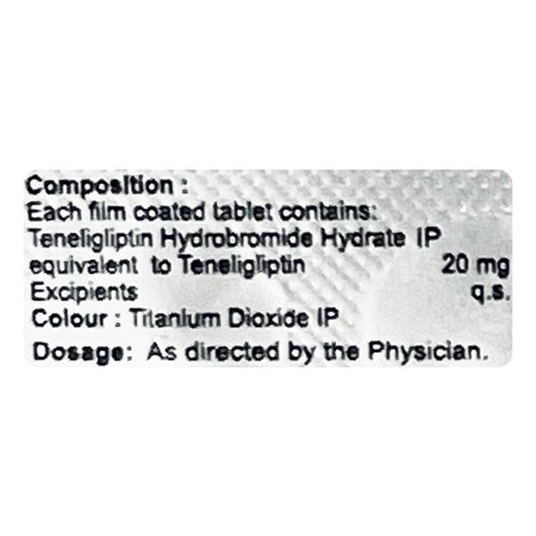 ERIGLIP 20mg Tablet 10's