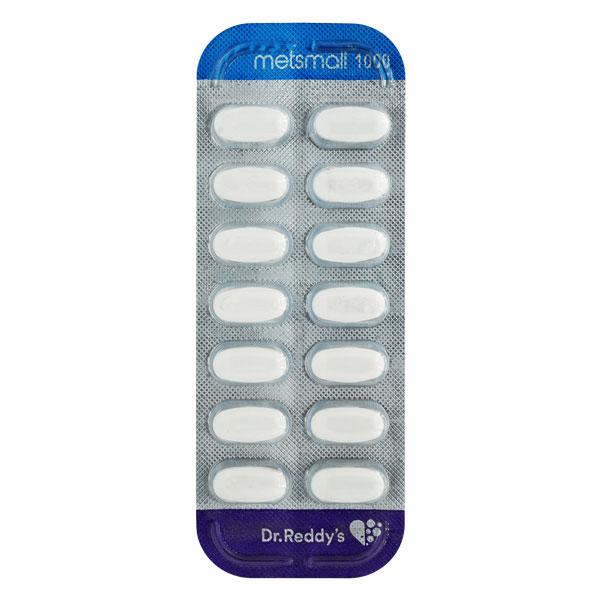 Metsmall 1000mg Tablet 14'S