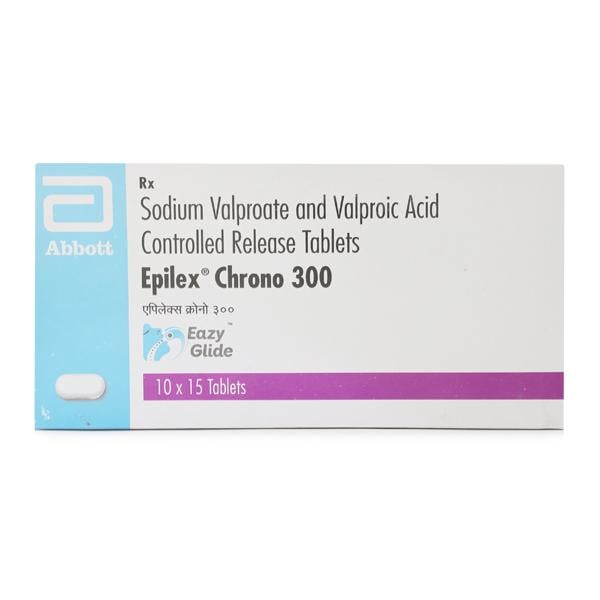 EPILEX CHRONO 300mg Tablet 15's