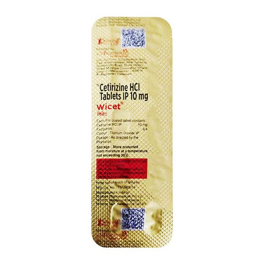 WICET Tablet 10's - Global Surgicals