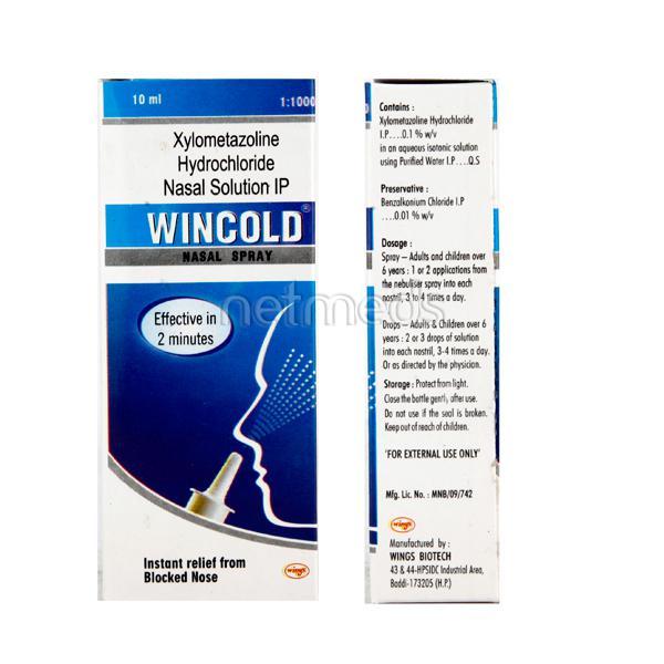 Wincold Nasal Spray 10ml - Global Surgicals