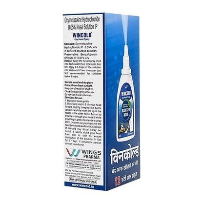 WINCOLD OXY Nasal Spray 10ml - Global Surgicals