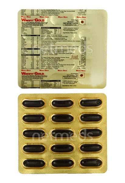 Winofit Gold Capsule 15'S - Global Surgicals