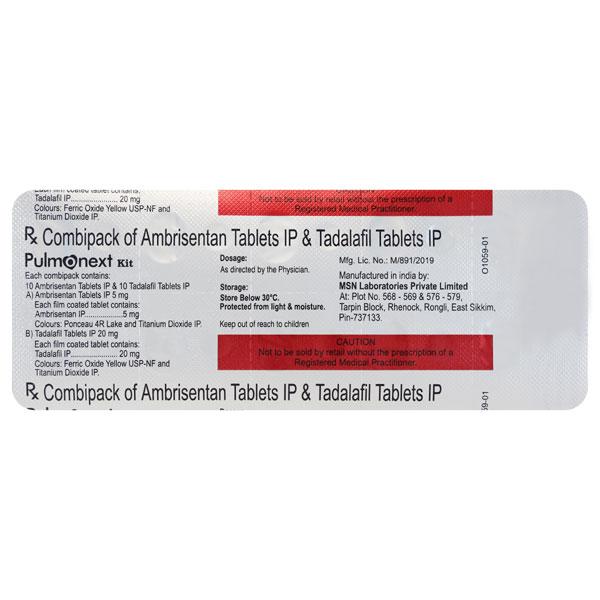 PULMONEXT KIT Tablet 10's