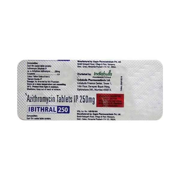 IBITHRAL 250mg Tablet 10's