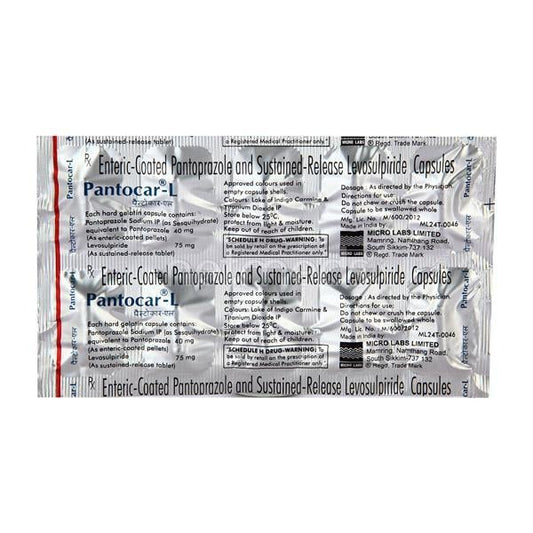 Pantocar L Capsule 10'S