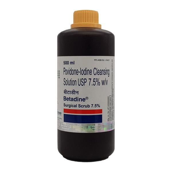 Betadine Surgical Scrub 7.5% Solution 500ml