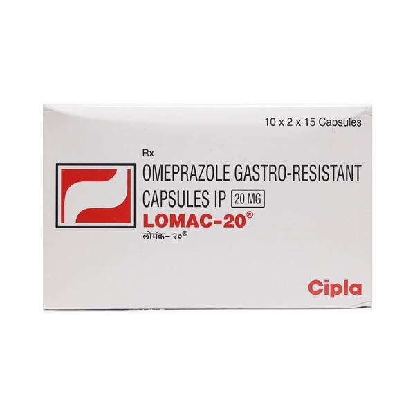 Lomac 20mg Capsule 15'S