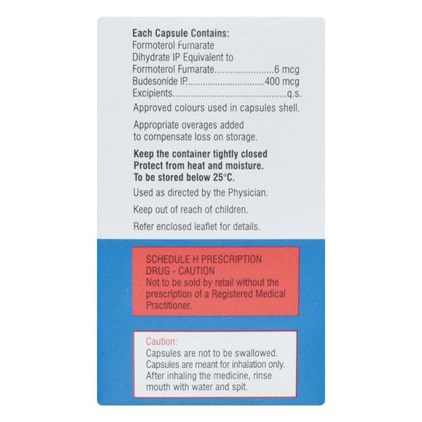 PULMOSMART 400 Capsule 30's