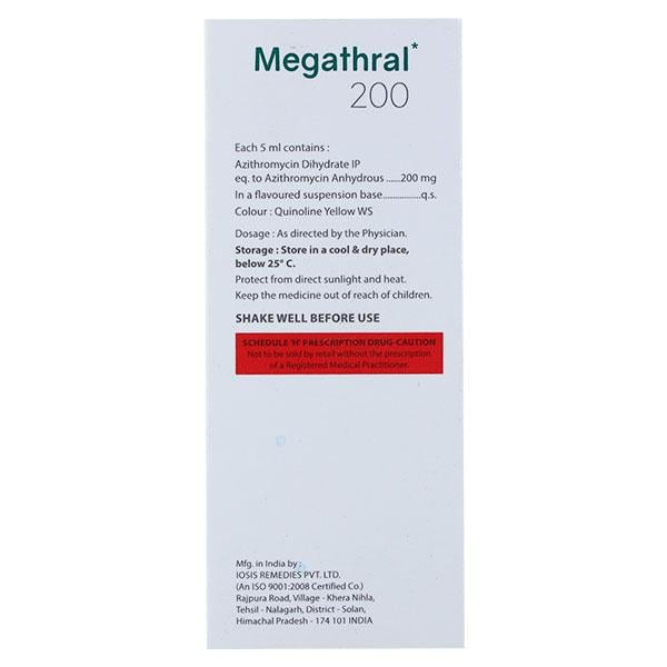 MEGATHRAL 200 Oral Suspension 30ml