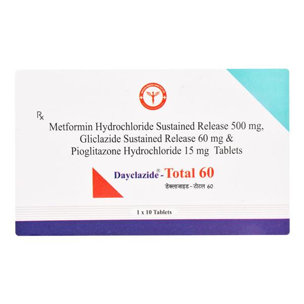 DAYCLAZIDE TOTAL 60 Tablet 10's