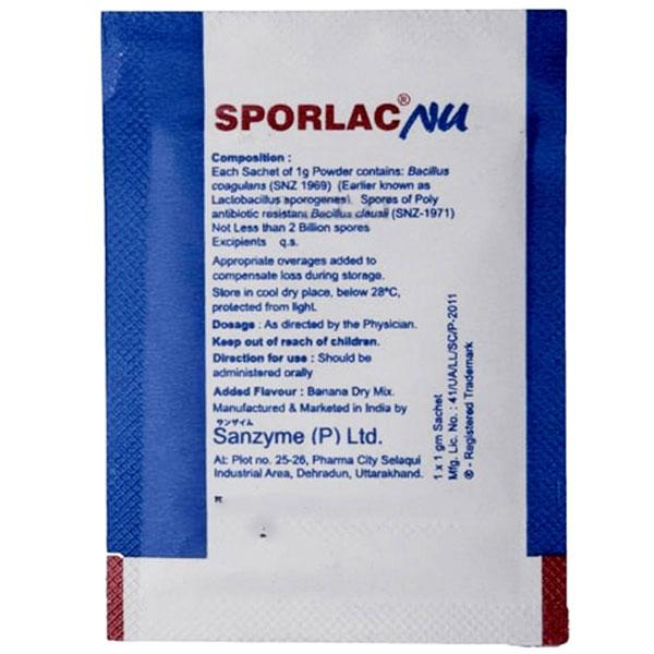 SPORLAC NU Sachet 1gm