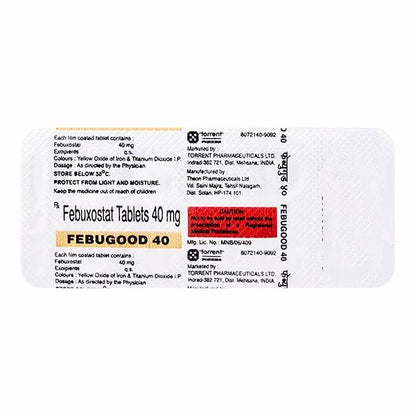 Febugood 40mg Tablet 10'S