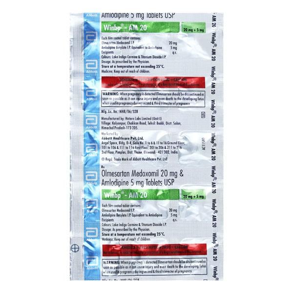 WINBP AM 20 Tablet 15's