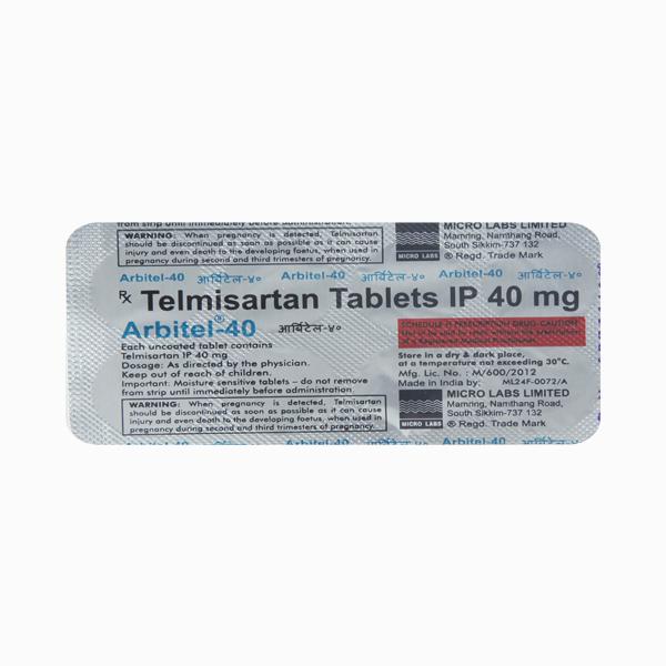 Arbitel 40mg Tablet 10'S
