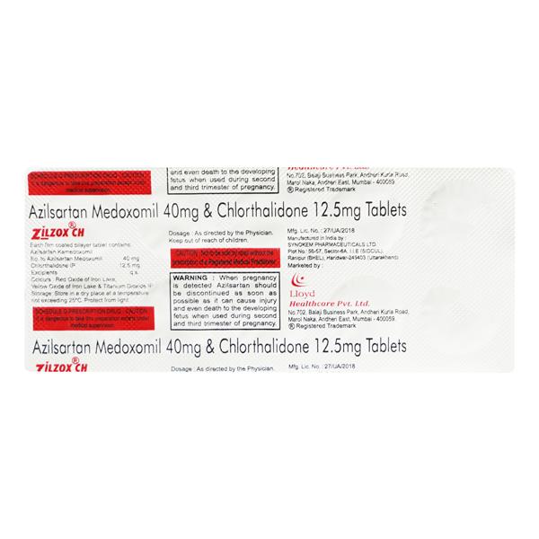 Zilzox CH Tablet 10'S