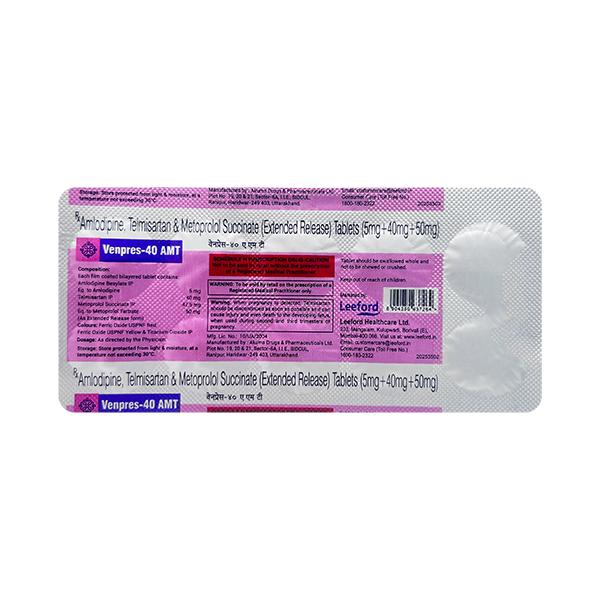 VENPRES 40 AMT Tablet 10's