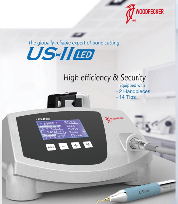 Woodpecker Ultrasurgery US - II Piezosurgery Unit - Global Surgicals
