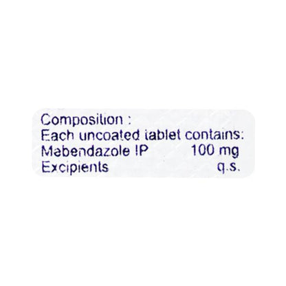 Wormin 100mg Tablet 6'S - Global Surgicals