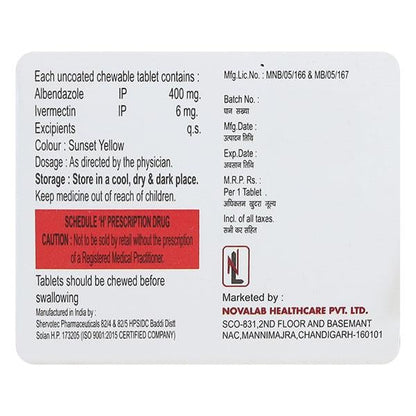 WORMKO PLUS Tablet 1's - Global Surgicals