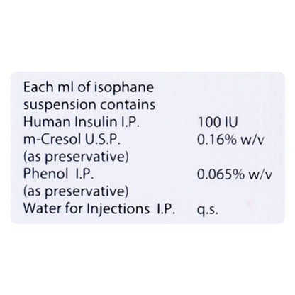 WOSULIN N NEW 100iu Cartridge 3x3ml - Global Surgicals