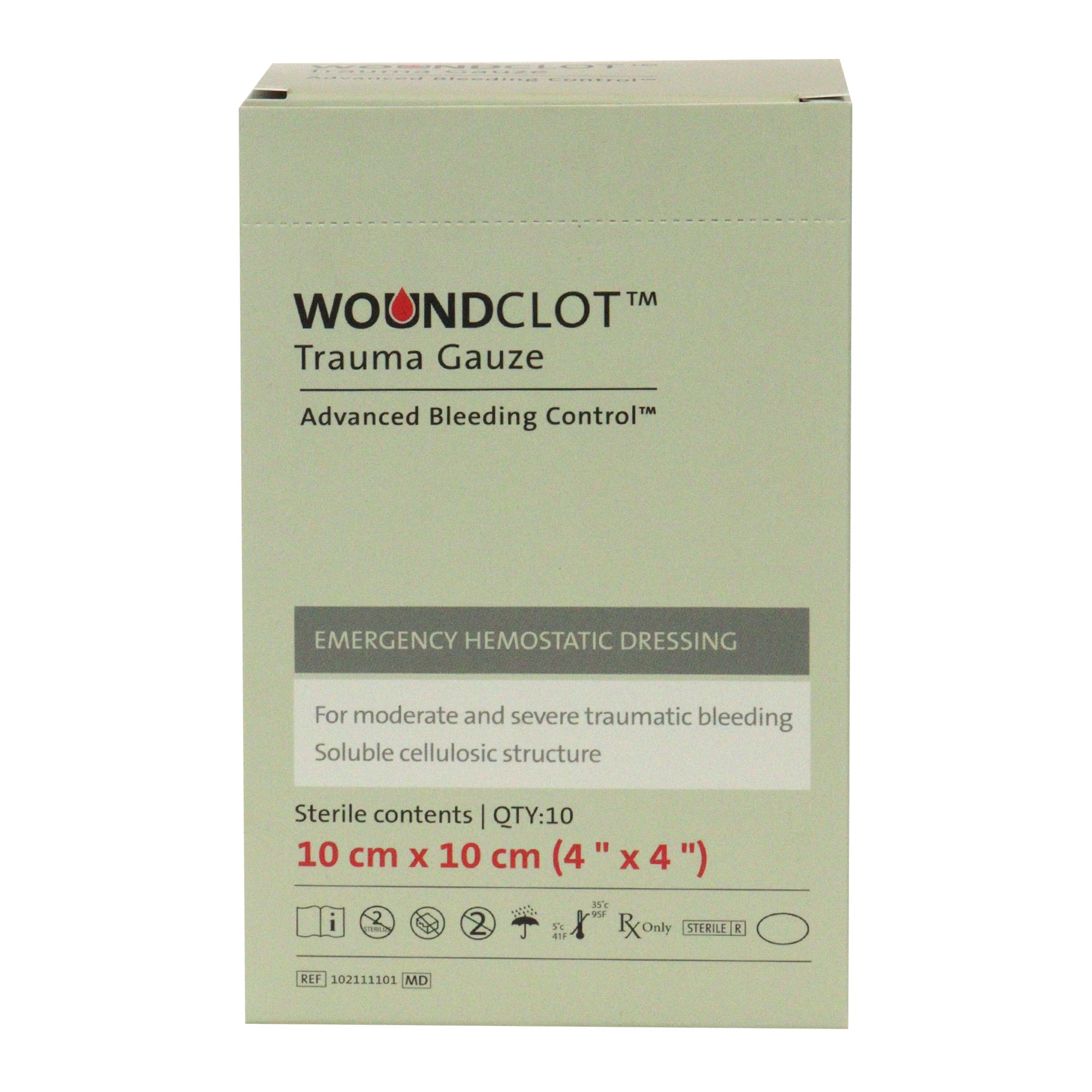 Woundclot Trauma Hemostat Dressing - Global Surgicals
