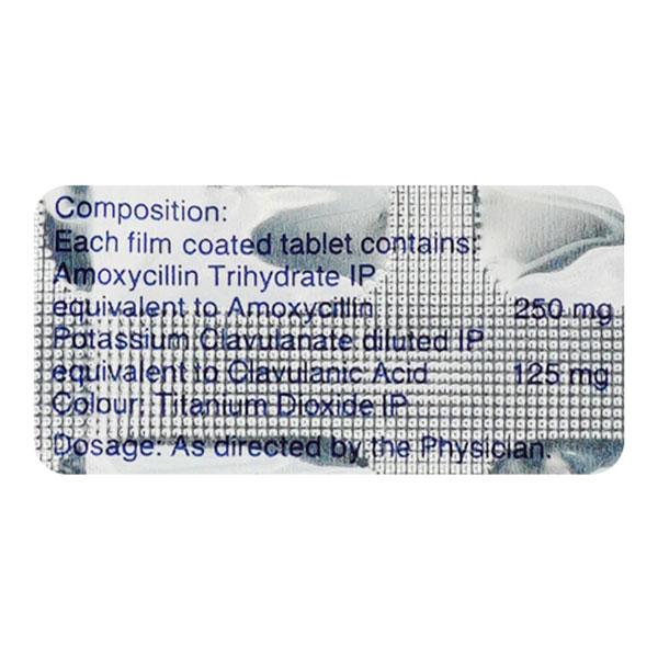 Moxclav 375mg Tablet 10'S