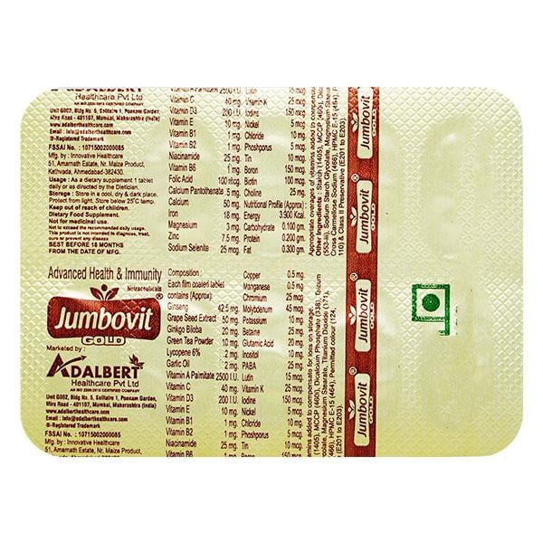 JUMBOVIT GOLD Tablet 10's