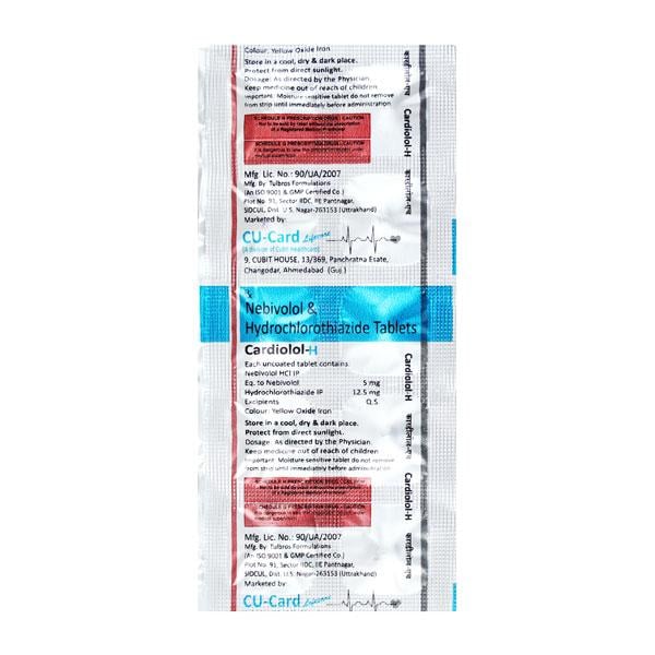 CARDIOLOL H Tablet 10's