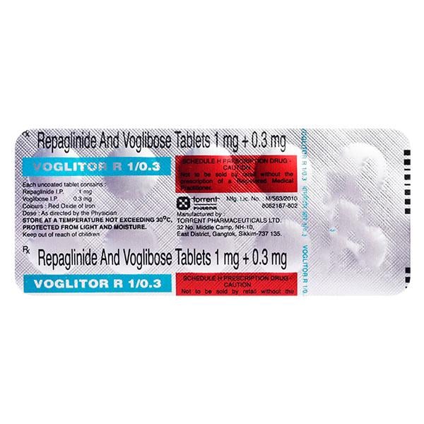 VOGLITOR R 1/0.3 Tablet 10's