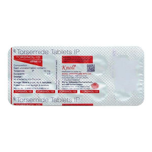 TORSINOL 10 Tablet 10's