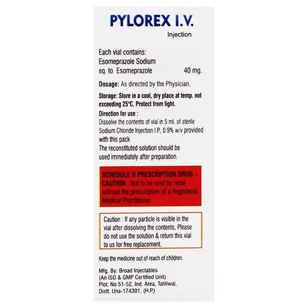 PYLOREX IV Injection 1's