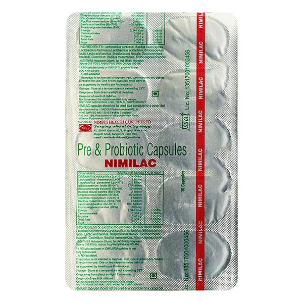 NIMILAC Capsule 10's
