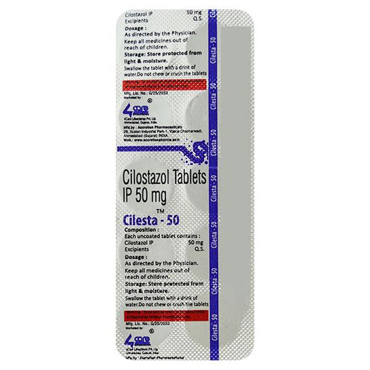 CILESTA 50mg Tablet 10's