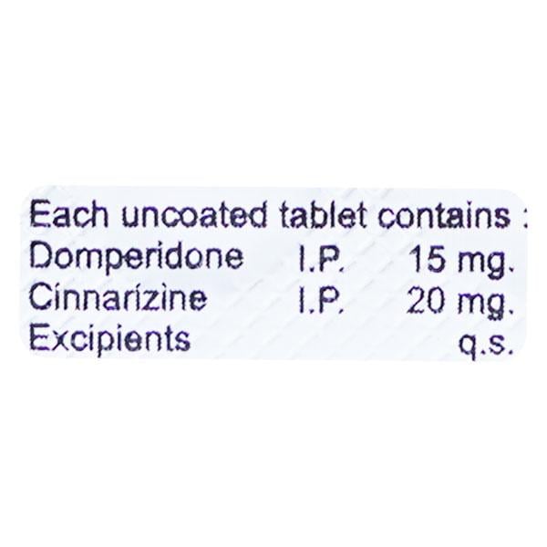 Verdom 15/20mg Tablet 10'S