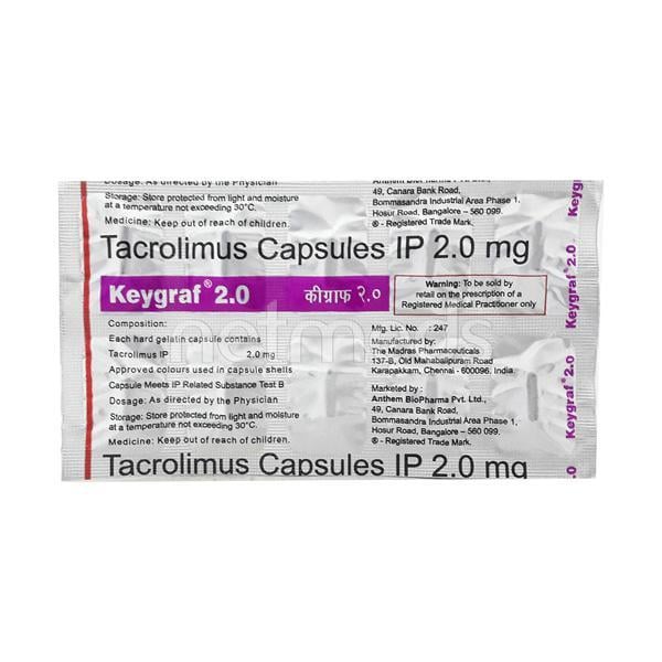 Keygraf 2mg Capsule 10'S