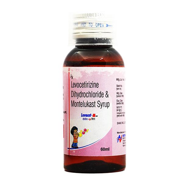 Levocet M 4/2.5mg Syrup 60ml