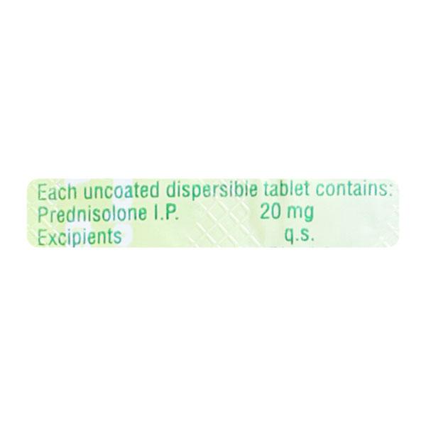 Wysolone DT 20mg Tablet 15'S - Global Surgicals