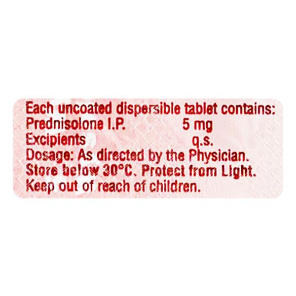 WYSOLONE DT 5mg Tablet 15's - Global Surgicals