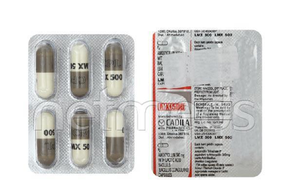 LMX 500mg Capsule 6'S