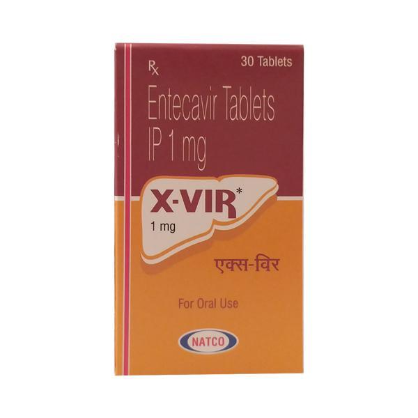X Vir 1mg Tablet 30'S - Global Surgicals
