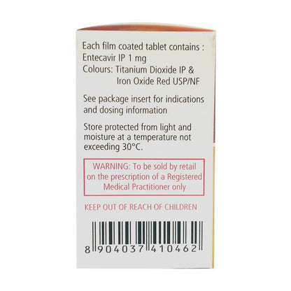 X Vir 1mg Tablet 30'S - Global Surgicals