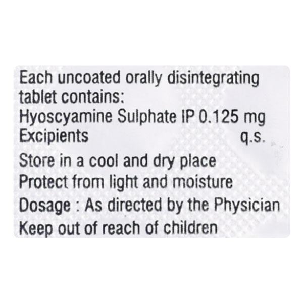 Hyocimax S Tablet 10'S