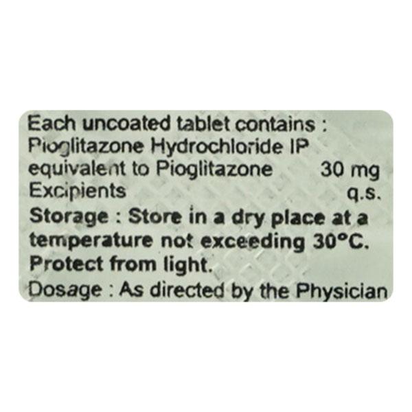 Piokind 30mg Tablet 10'S