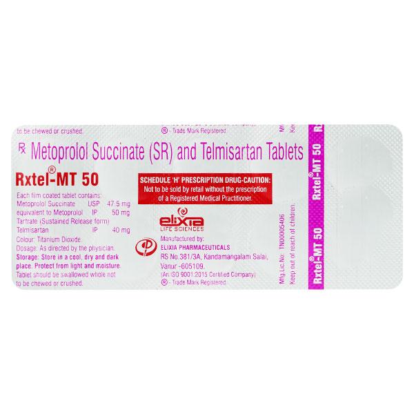 RXTEL MT 50mg Tablet 10's