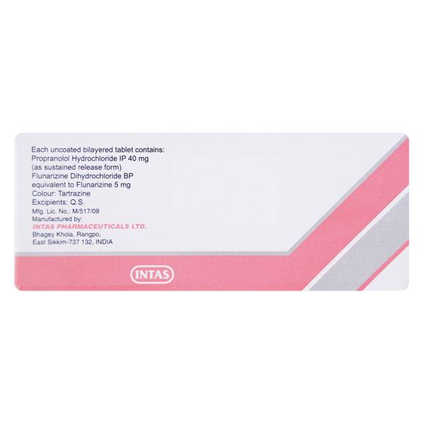 Provanol Plus 5mg Tablet 10'S