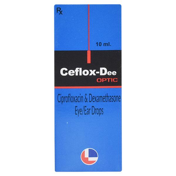 CEFLOX DEE OPTIC Eye/Ear Drops 10ml