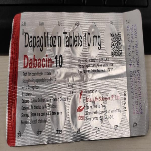 DABACIN 10 Tablet 14's