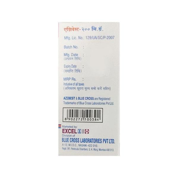 AZIBEST 200mg Suspension 15ml